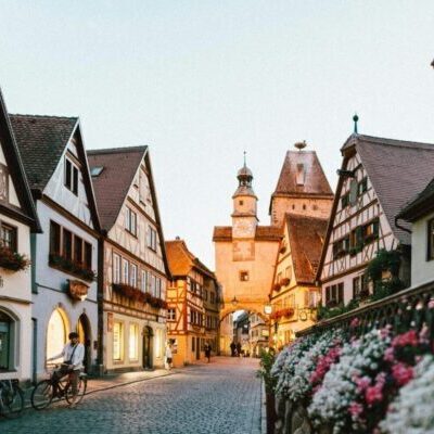 Rothenburg ob der Tauber in Bavaria. Photo by Roman Kraft