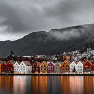 Bryggen in Bergen. Photo by Michael Fousert