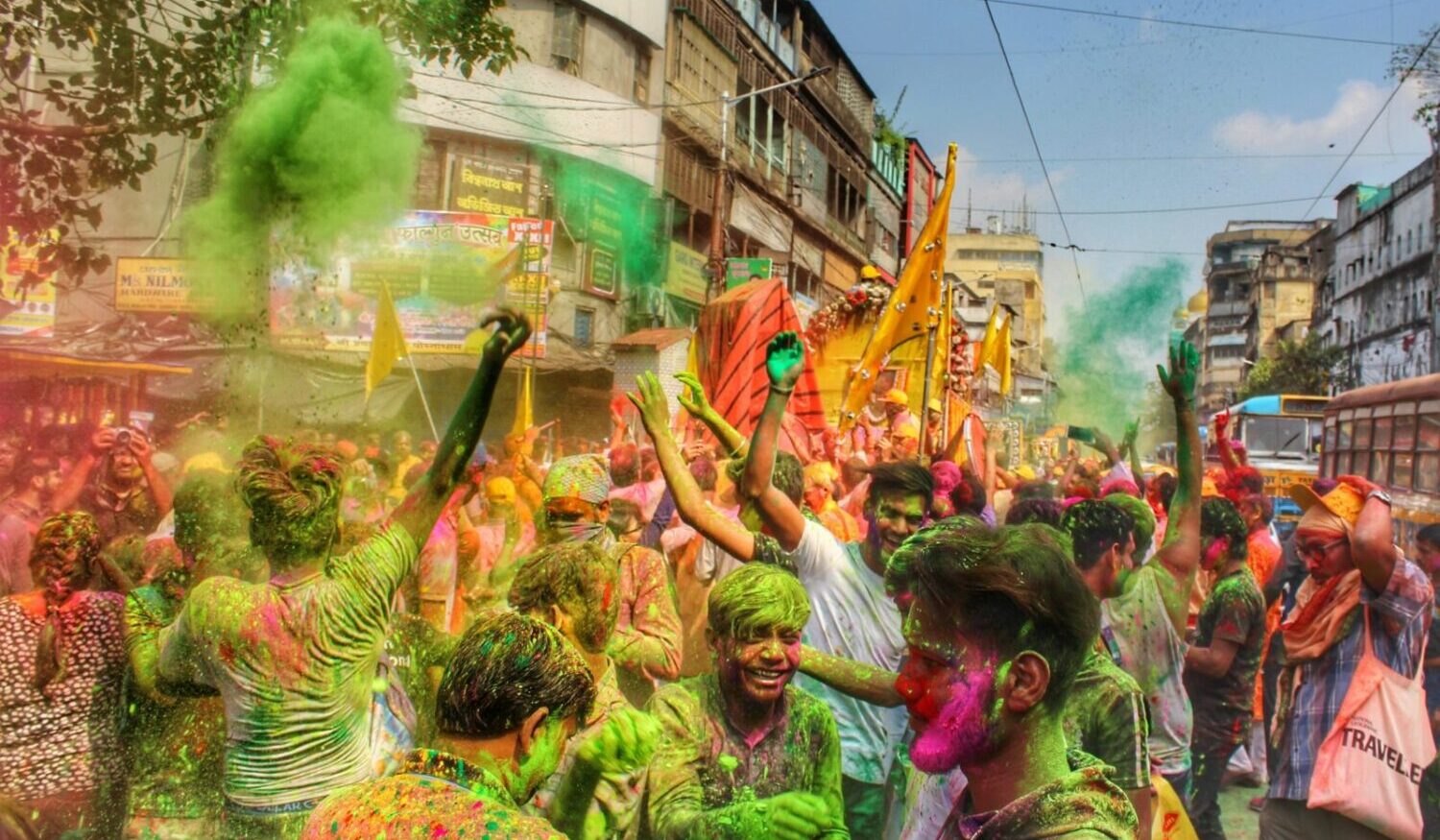 Holi Festival in the City of Joy, Kolkata. Photo by Dibakar Roy Holi Festival in the City of Joy, Kolkata. Photo by Dibakar Roy