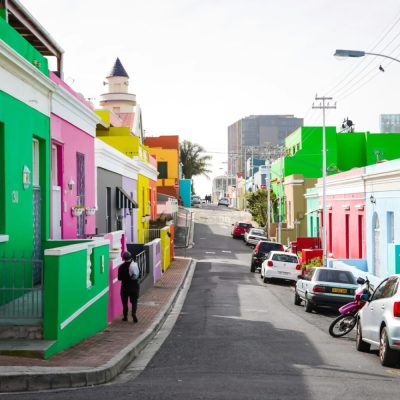 Colourful streets in Bo Kaap Cape Town. Photo by Devon Janse van Rensburg