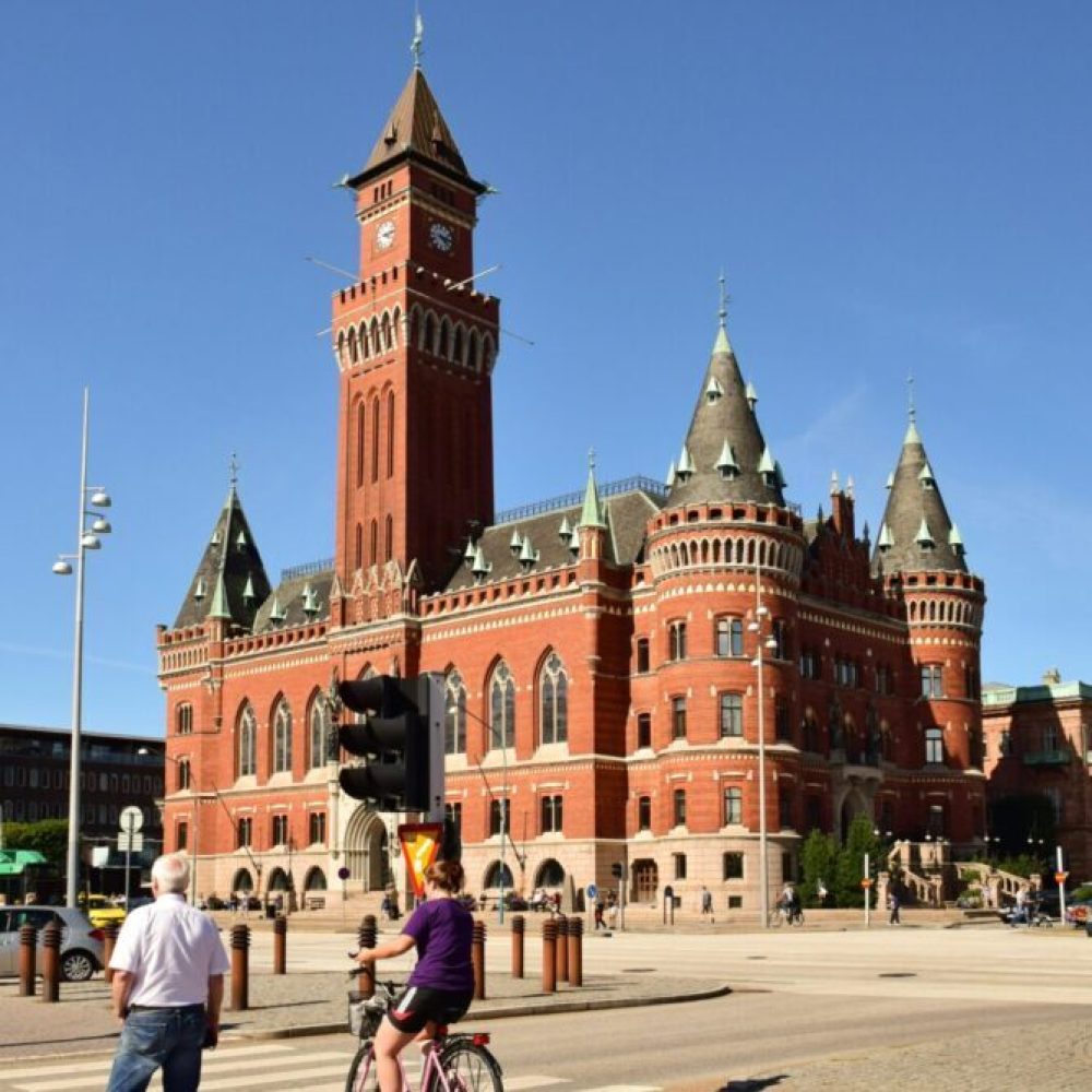 Town Hall in Helsingborg. Photo by Minedaisy